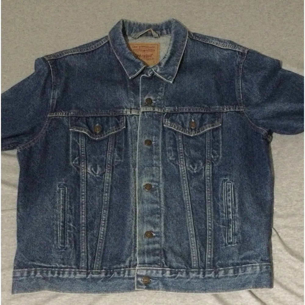 Levi's Vintage Jean Jacket Size 44 Made in USA Men's Outer